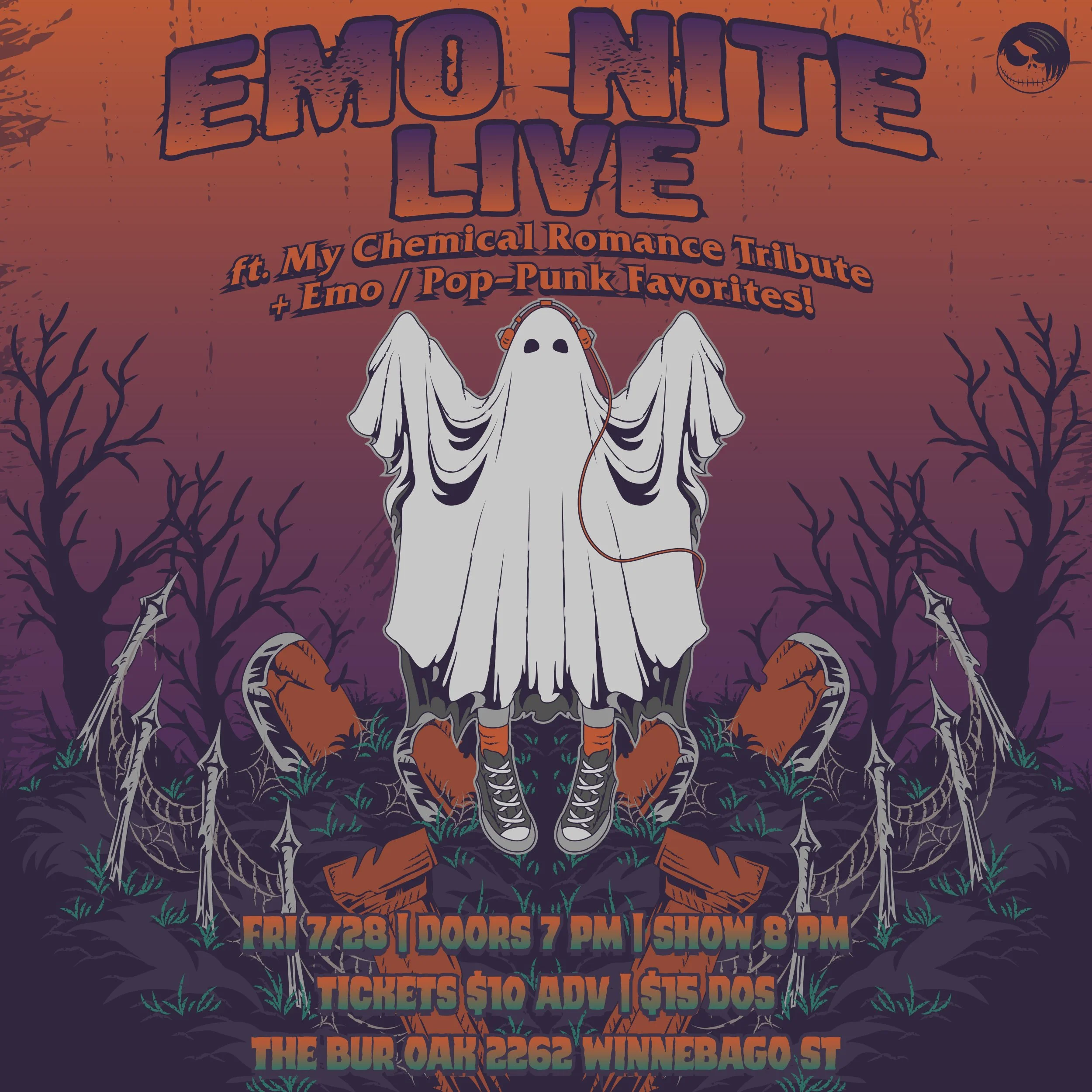 Emo Nite LIVE: My Chemical Romance + Emo/Pop-Punk Hits — The Bur Oak